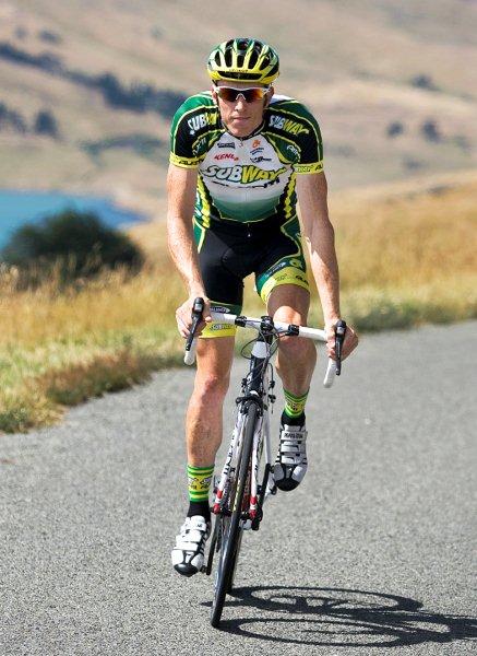 NPS series leader Matthew Gorter from the Subway - Avanti Pro Cycling team